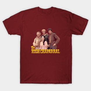 The High Chaparral - Group - 60s Tv Western T-Shirt